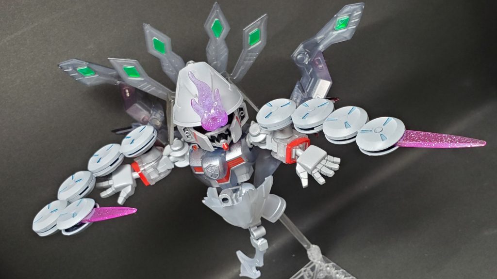 フルクロス「クジャクの装」フルクロスの機動力重視形態。