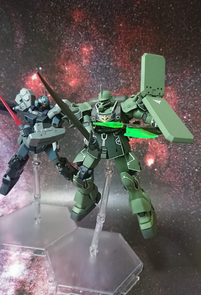 連邦軍のジェスタとの戦闘。