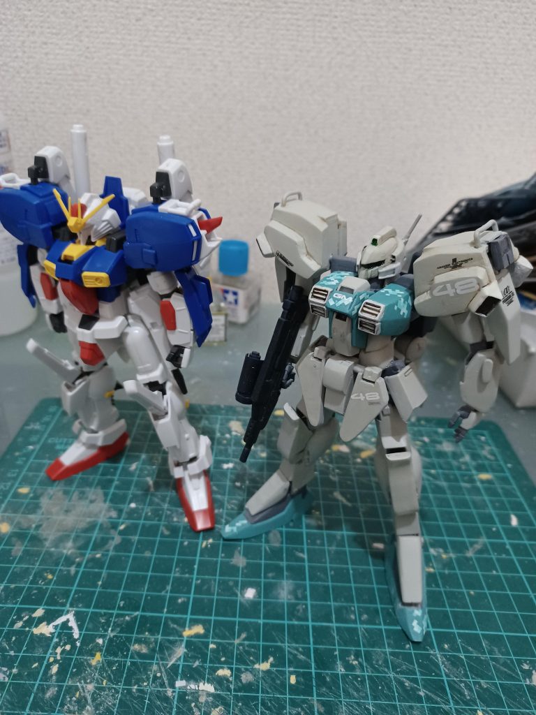 元々は量産型のネロでした。一応、Sガンダムを芯にしてますが、ほぼフルスクラッチになります。