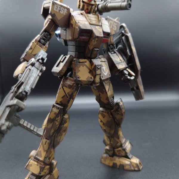 局地型ガンダム　迷彩仕様