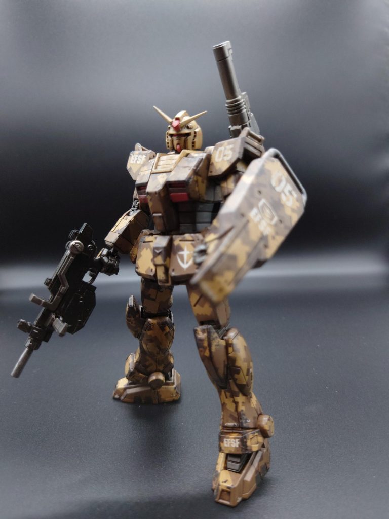 局地型ガンダム　迷彩仕様–4枚目/制作者：barbar0079