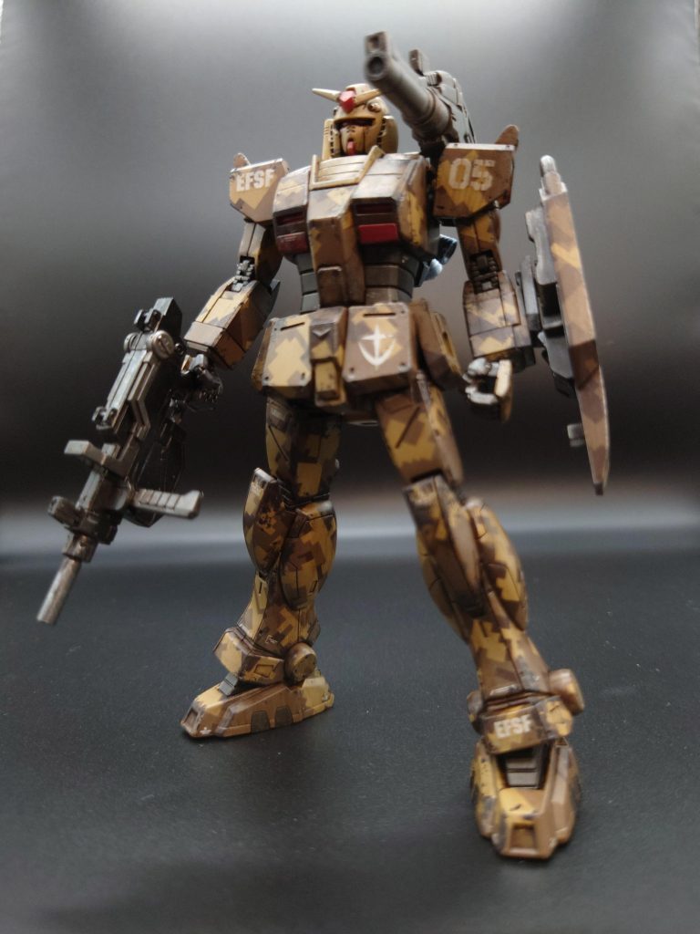 局地型ガンダム　迷彩仕様–2枚目/制作者：barbar0079