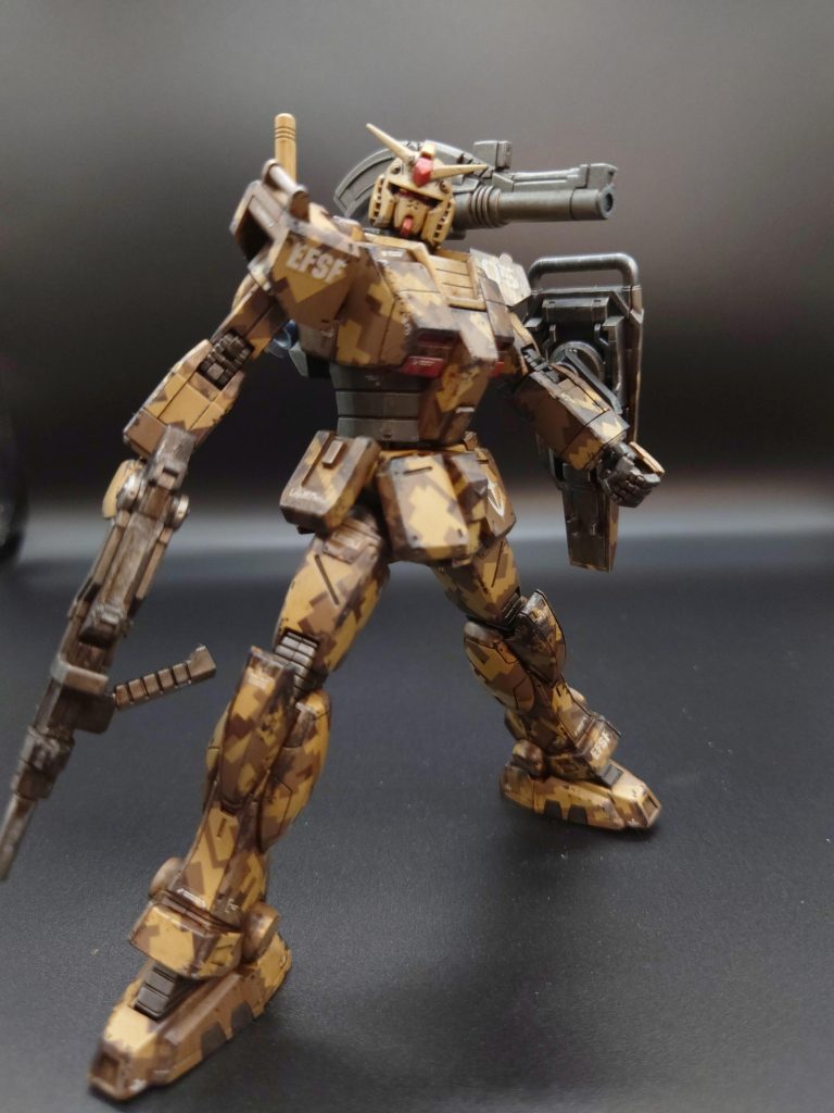 局地型ガンダム　迷彩仕様–3枚目/制作者：barbar0079