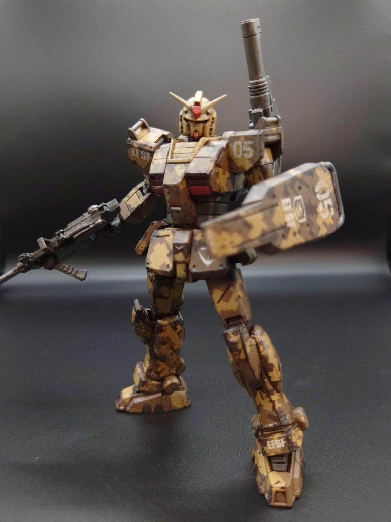 局地型ガンダム　迷彩仕様–5枚目/制作者：barbar0079