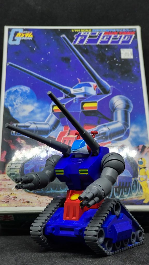 昔なつかし、バンザイマークの方の箱のコピーなのも嬉しい商品んでしたね。思えば2021年も最初に作ったのがガンダムアーティファクトのEx-Sガンダムだったので、二年連続で小型キットでスタートになりました(笑)