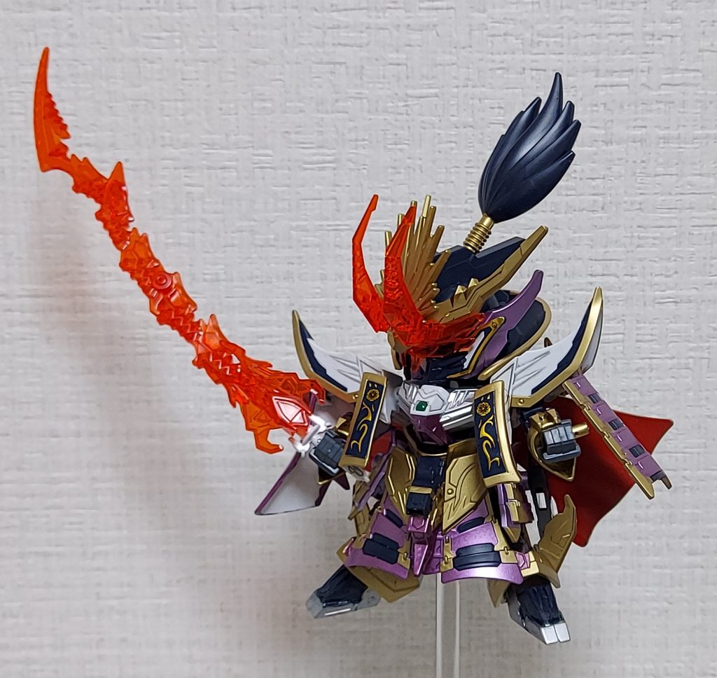 絶刀・燬灼龍穿ヒートロッドをへし切り長谷部に取り付け完成。   