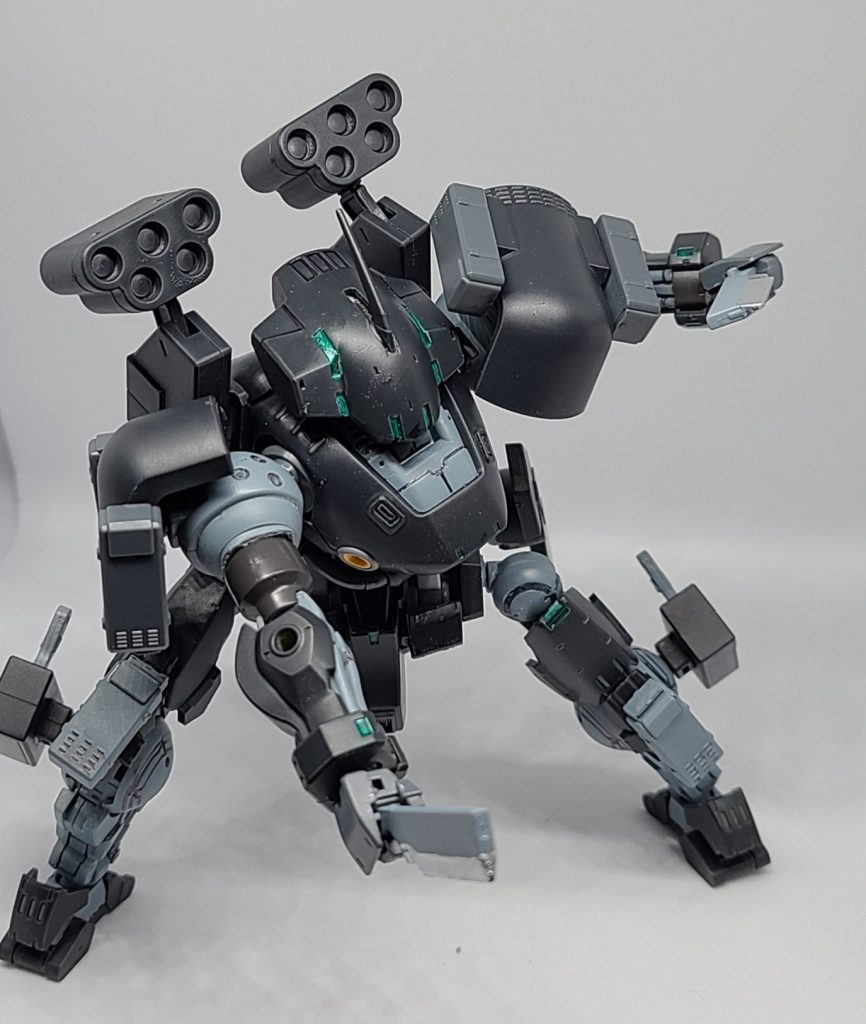 弾を打ち尽くしたら残敵をヒートナタで掃討。