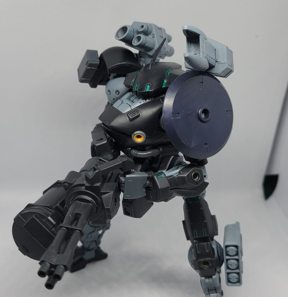 戦闘は火力!前線に火力支援を届ける高機動型野砲というコンセプト。