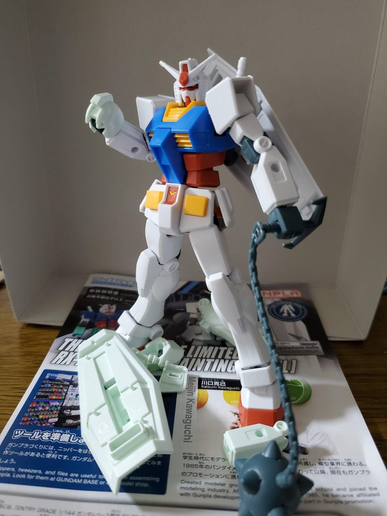 真っ白な本体色を勝ち取った瞬間