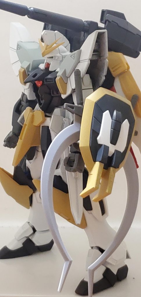 解りづらいと思いますが、イエロー及びゴールドだった部分は全てダークイエローで塗装