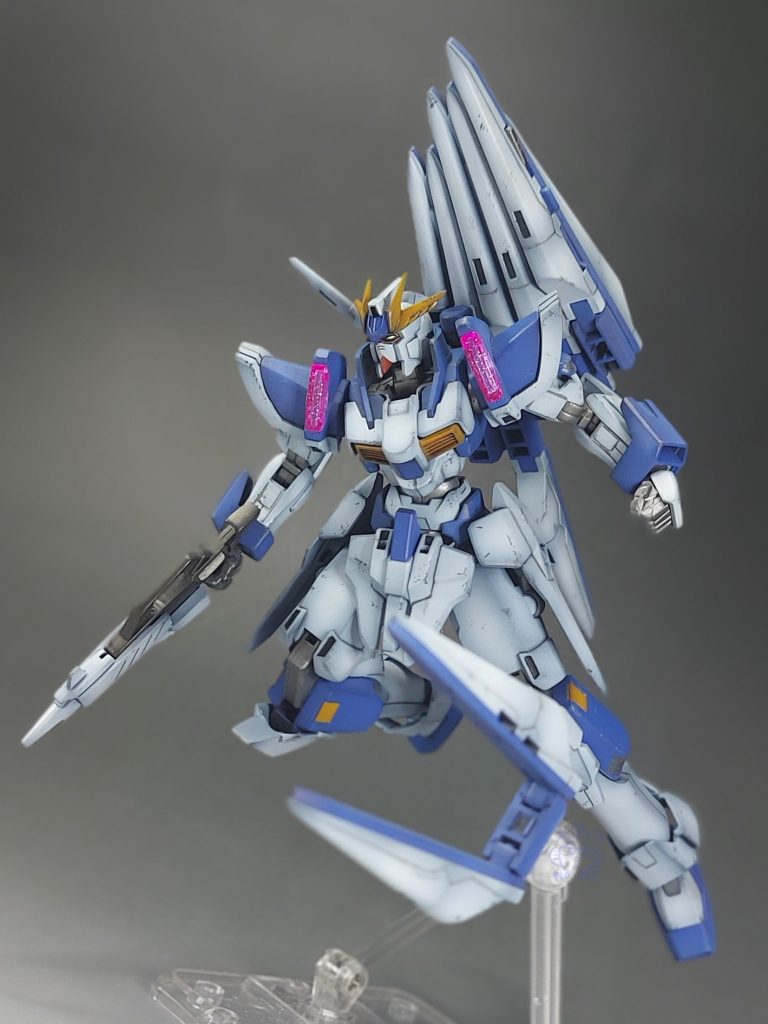 ディナイアルガンダム ν-タイプ–4枚目/制作者：Moki Plamo