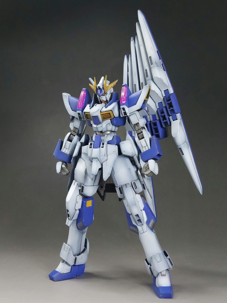 ディナイアルガンダム ν-タイプ–2枚目/制作者：Moki Plamo