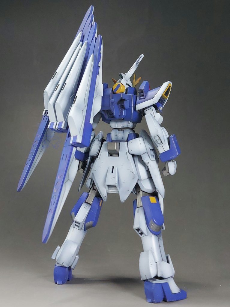 ディナイアルガンダム ν-タイプ–3枚目/制作者：Moki Plamo