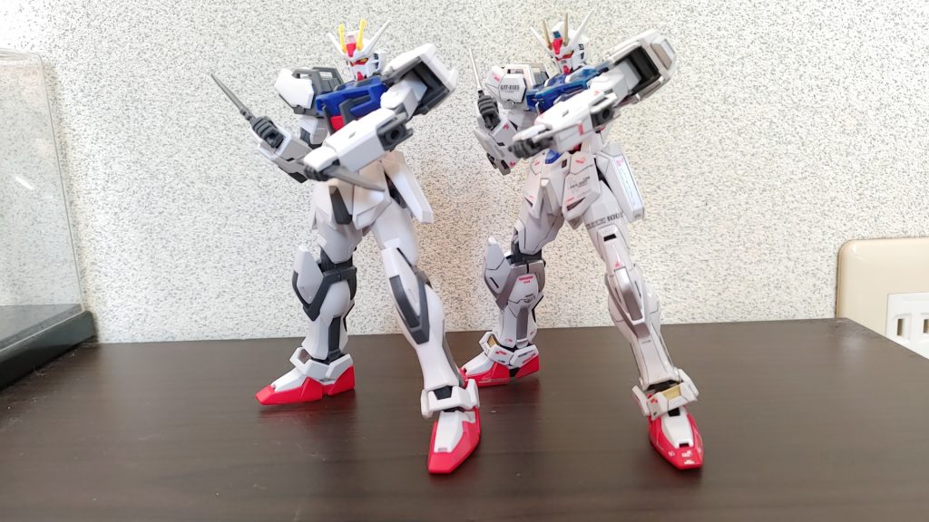 元のキットとの比較です。