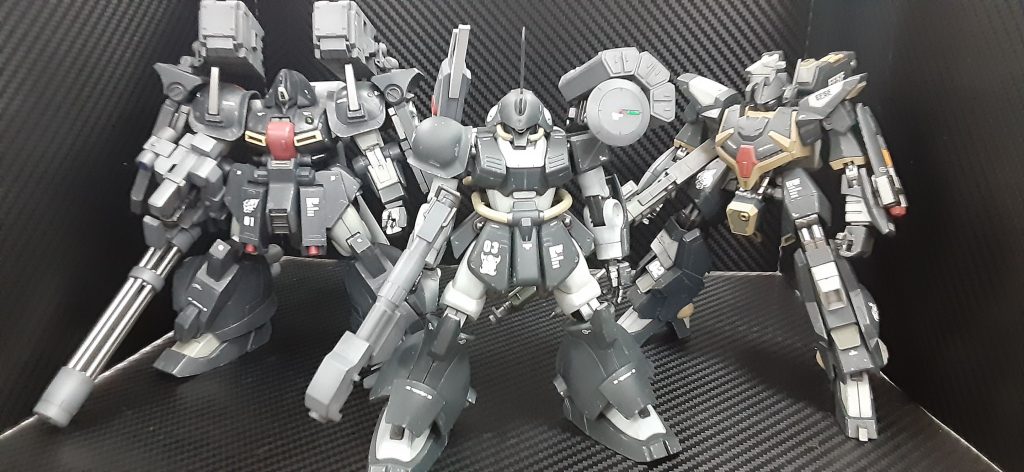 教導団のパイロットは皆元ティターンズの将校でありグリプス戦役の生き残りである。各人が卓越した操縦センスを持つエースである。表向き教導団として各基地を教練して廻っているが、言い換えるなら安住は許されず常に危険分子として監視され飼い殺されている状態である。いつ寝返るかわからない、連邦内部で忌み嫌われる存在だからこそ、そこに畏怖を覚え凶悪なアグレッサーとなり得るのだろう。