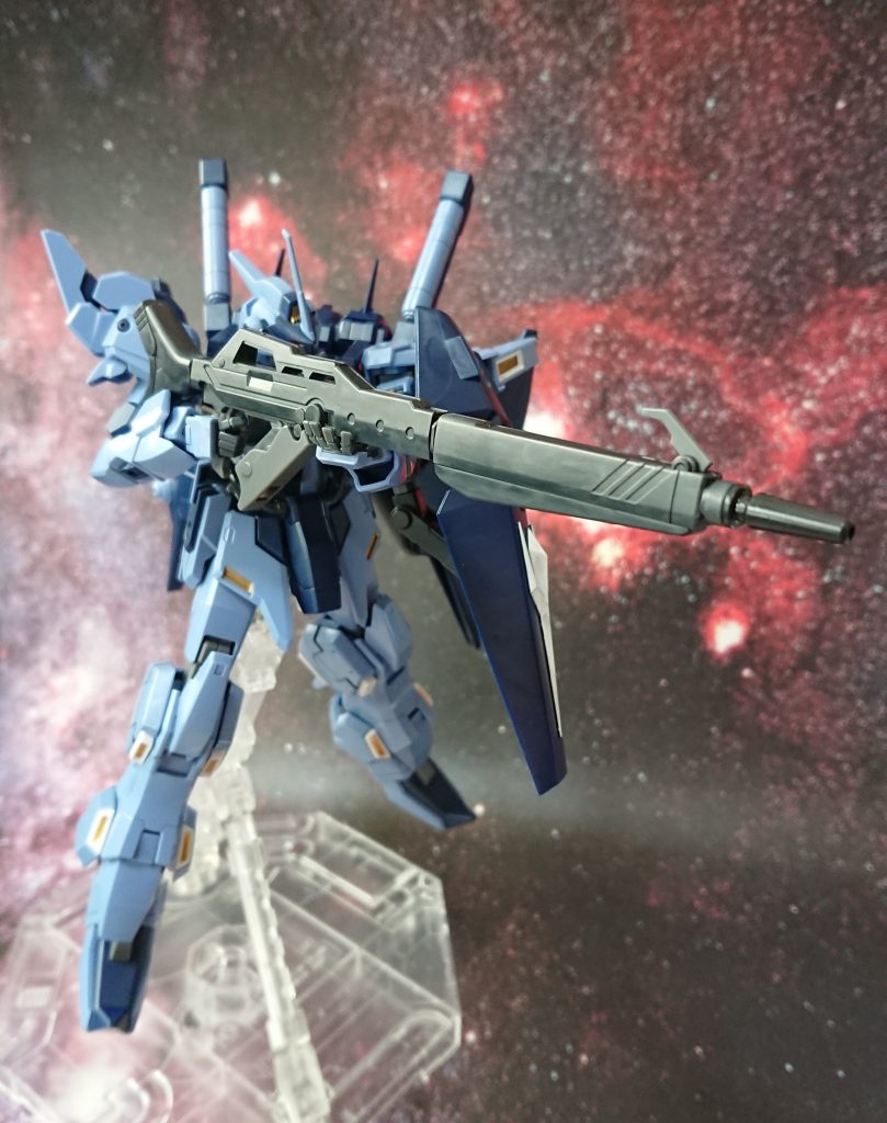 雑誌付録の1/144 ムーンガンダム/RGサザビー用ロングライフル。