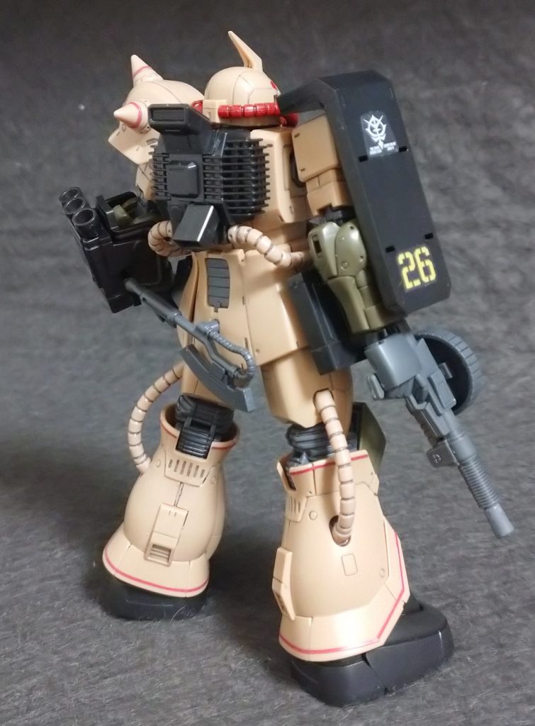 バックショット デカールは､最低限しか貼ってません←老眼で貼るのがめんどくさい🤣