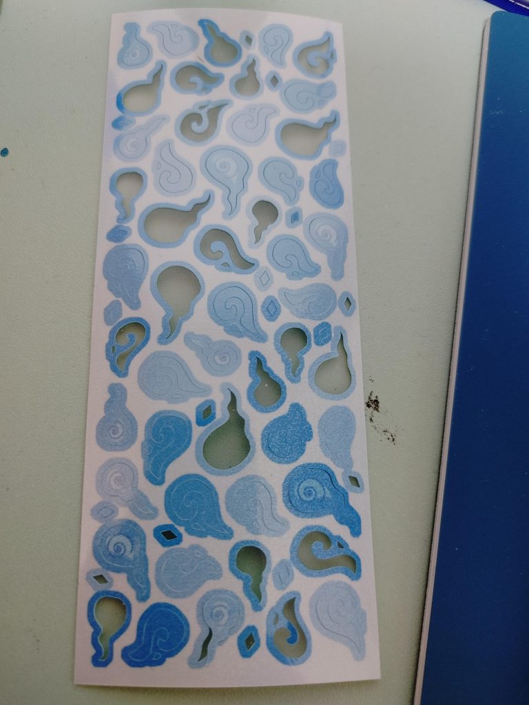 今回、一番ガンプラをかっこよくしてくれた鬼火シールです。価格も安く品質も良くてとっても役に立ちました。