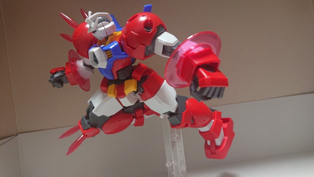 なんか躍動感ある動きができます