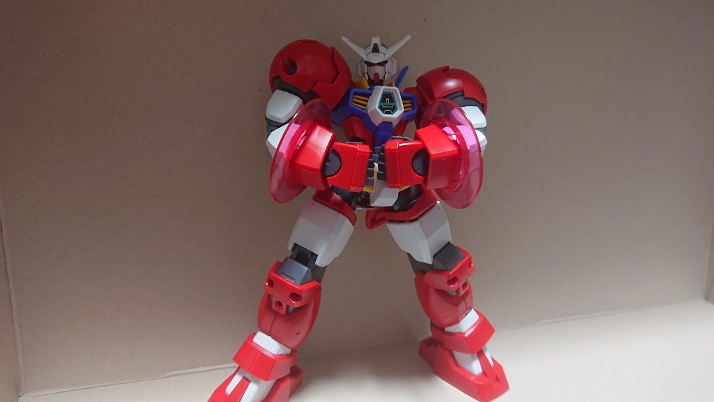 マッスルポーズも決まる！ 