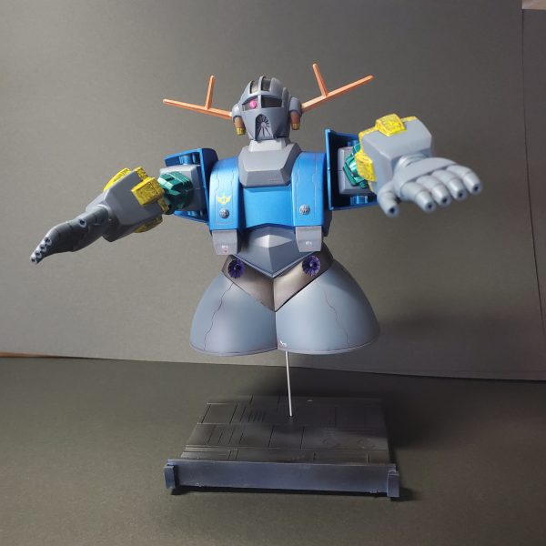 旧キット ジオング&アッガイ ジオラマ風｜ALEX11さんのガンプラ作品｜GUNSTA（ガンスタ）