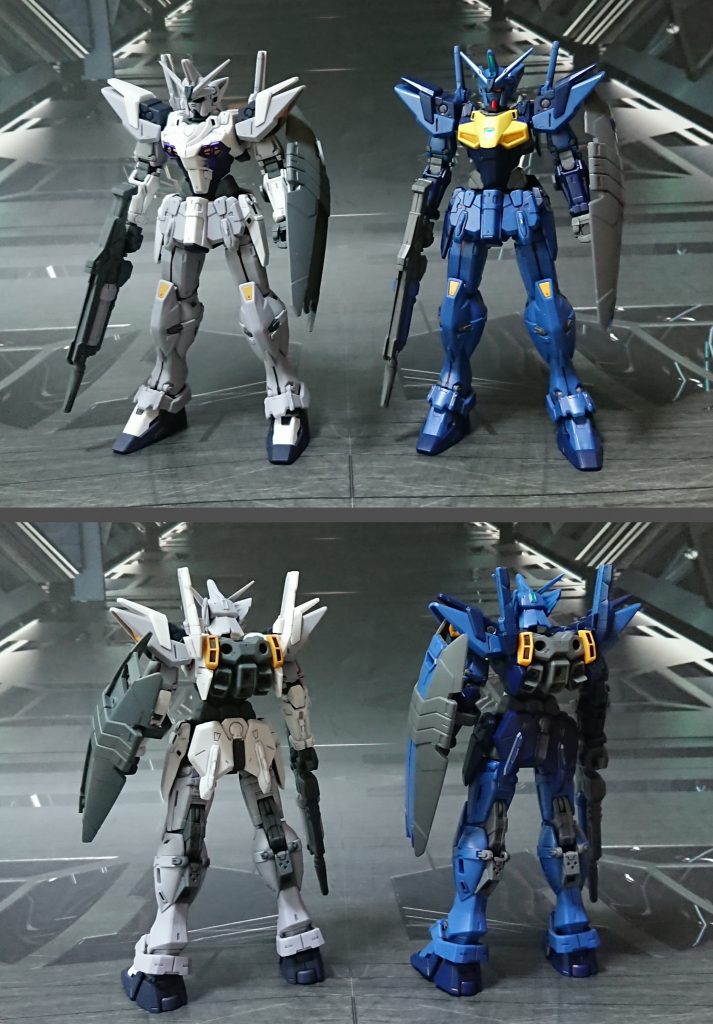 余剰パーツを使用して、強化途中？状態のbefore&アフター。