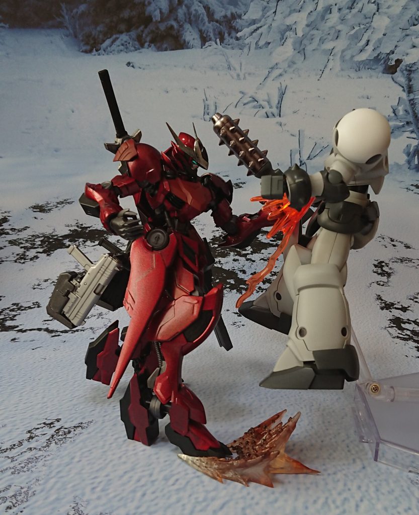 ″イフリート″っぽいエフェクトでパンチ技。