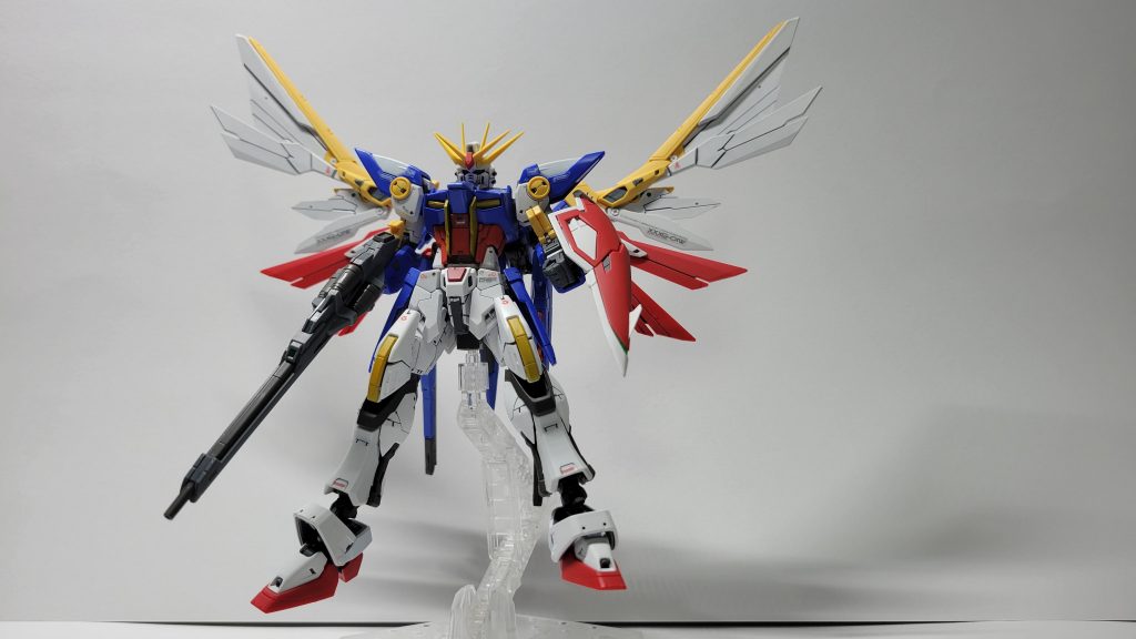 RGなので翼は展開できます。