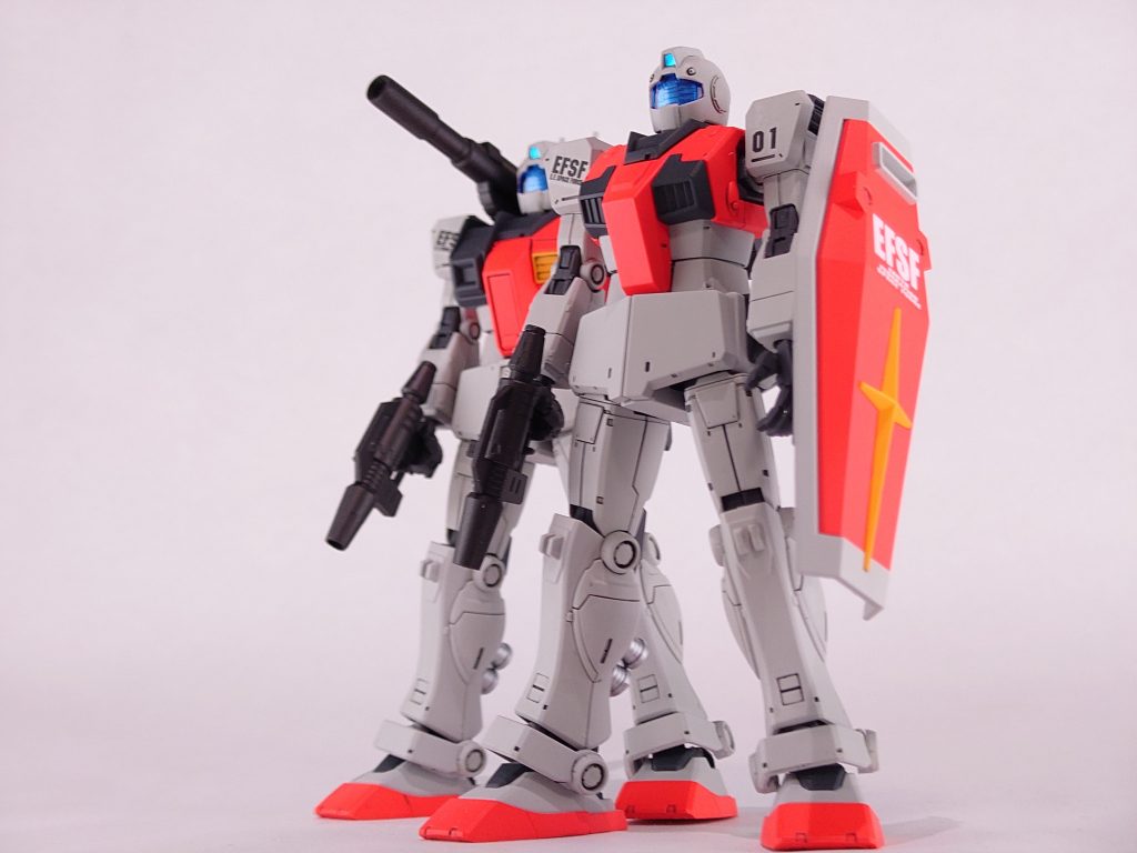 HGジム＆ジムキャノン–3枚目/制作者：おかちん