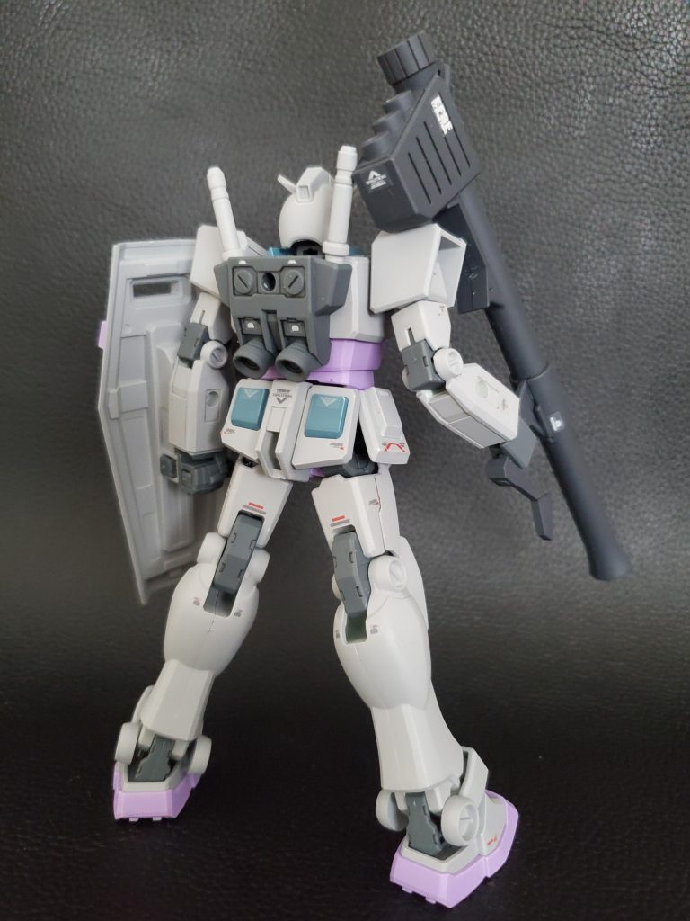 RG意識して(しかしやりすぎない程度に)デカールを貼ってます。同時に作ってた78-2とはパターンを変えてます。