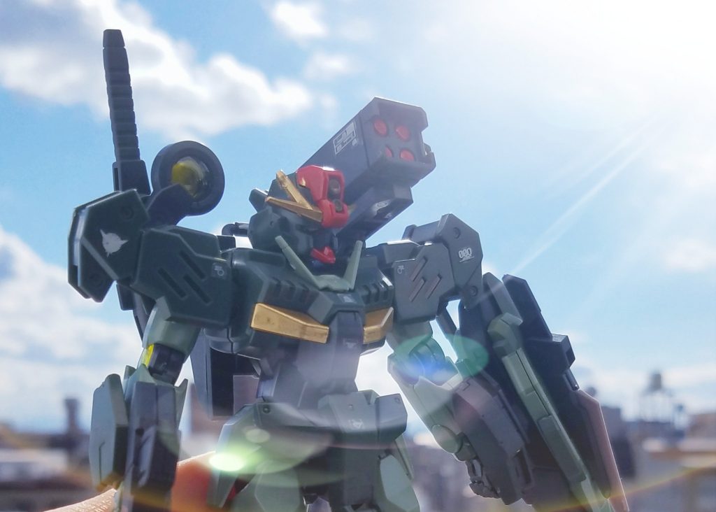 外で撮影しました。