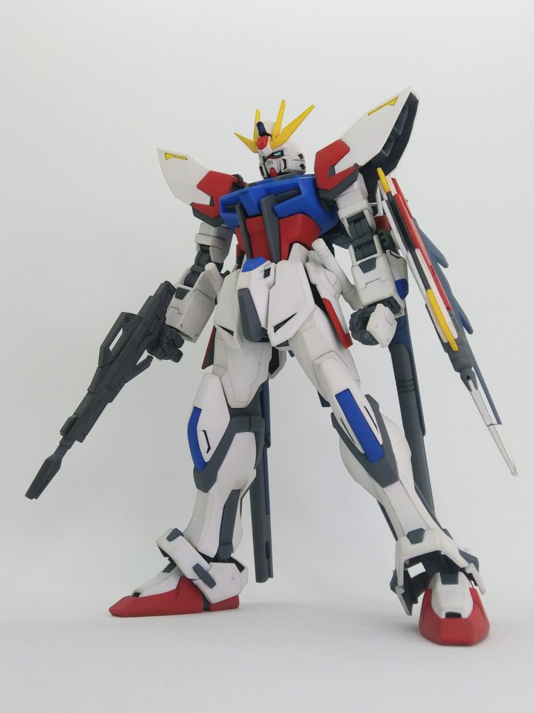 ガンプラバトルだからリアルに汚れるのかな?いや、プラフスキー粒子の土砂はどうなんだ?