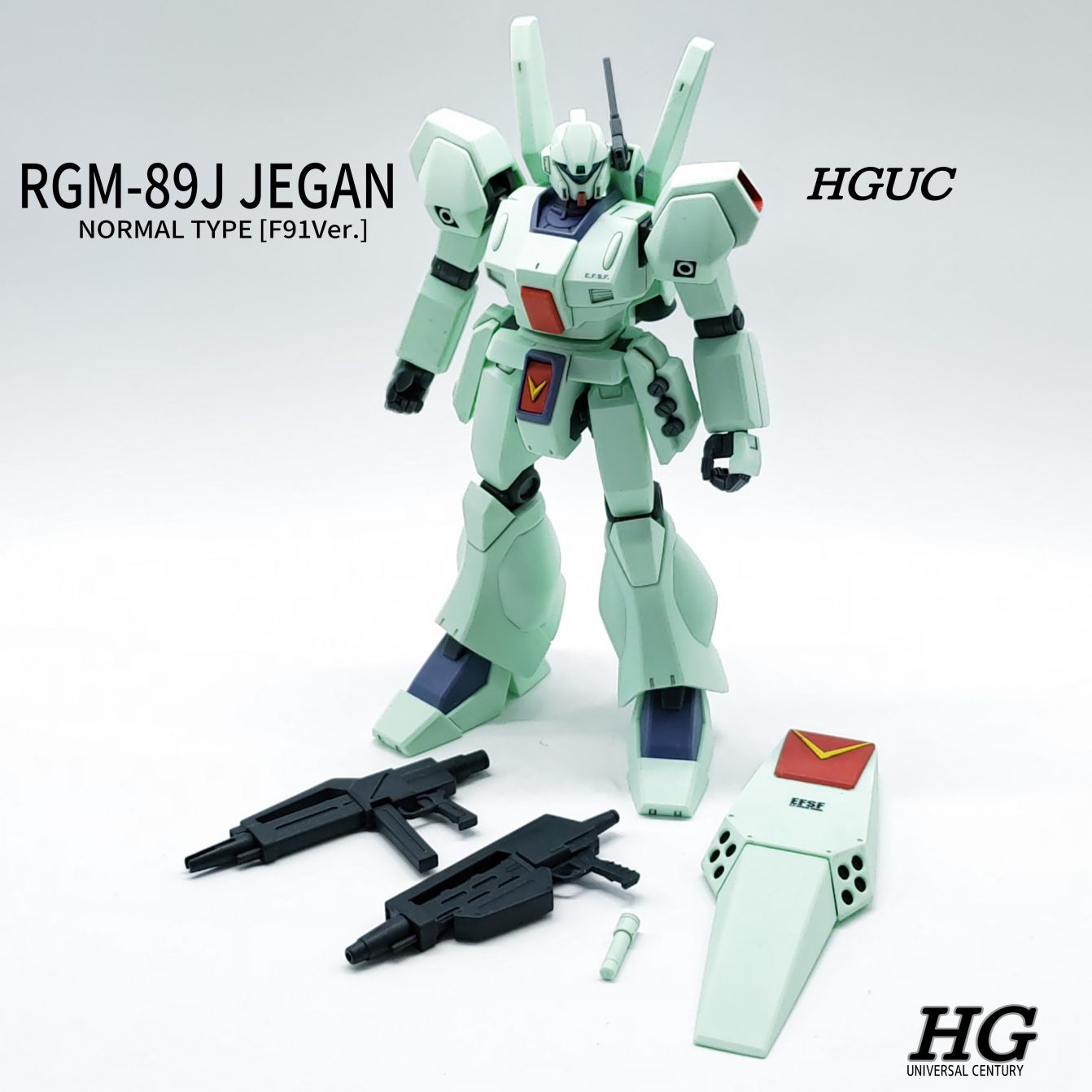 HGUC ジェガン ノーマルタイプ[F91Ver.]｜ナオキ@ZiHUpwREbac0UTZさん ...