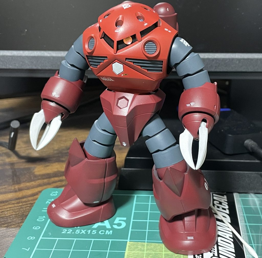 ウェザリング前。次はディティールアップとかにも挑戦したいです。