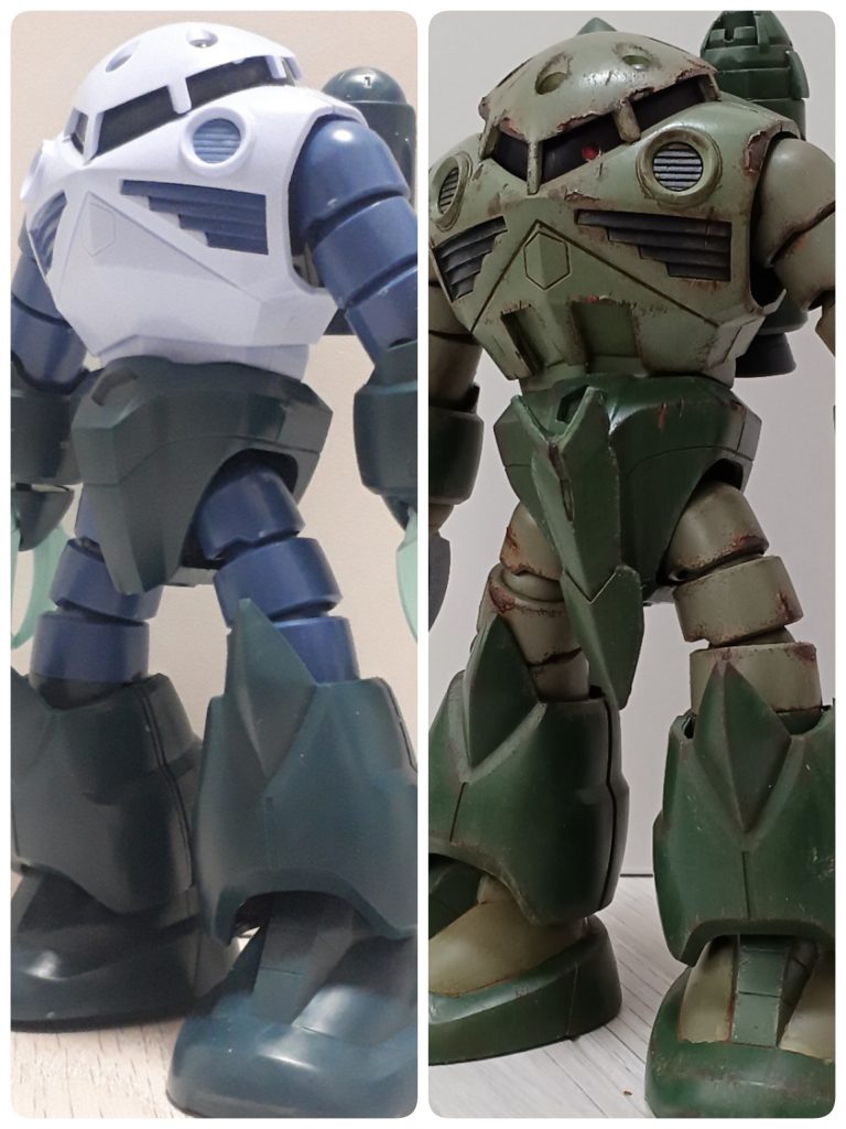 目は内側からHアイズ付けました。フチはシルバーで