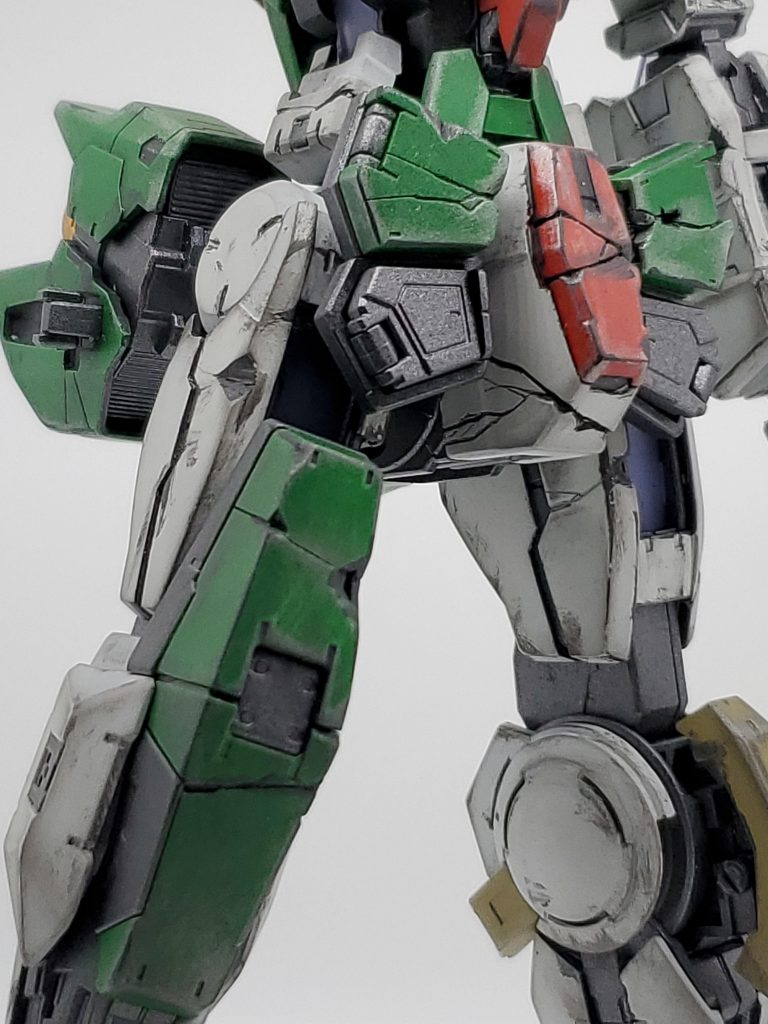 ダメージ部分はファレホの筆塗りです(*´▽`)