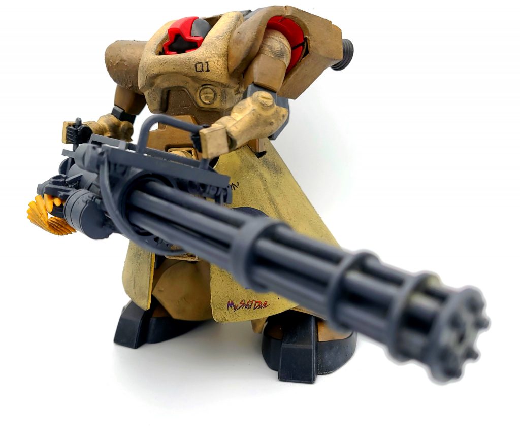 続いてドム。色々な作例を参考にして、ドワッジ風に仕上げました。