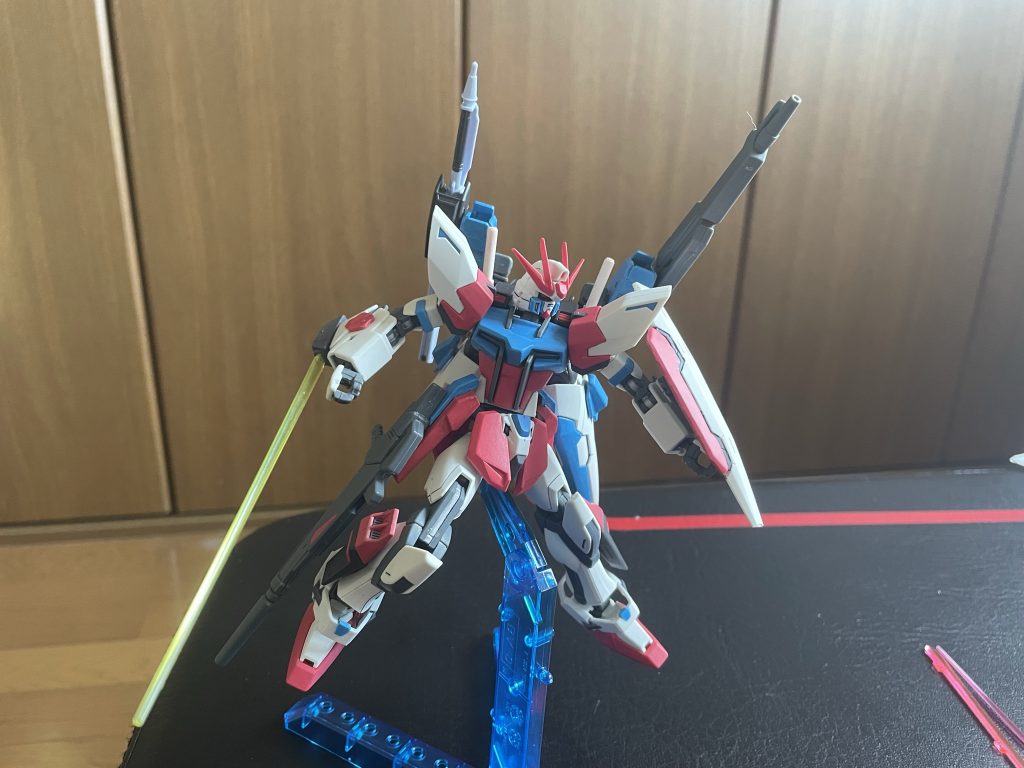 サイドスカートとライフルに磁石仕込んでマウントできるようにした