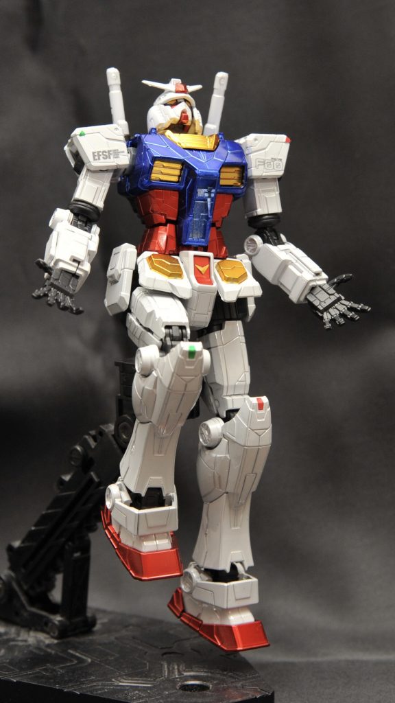 特別演出の決めポーズ。このまま暫しライトアップされます。