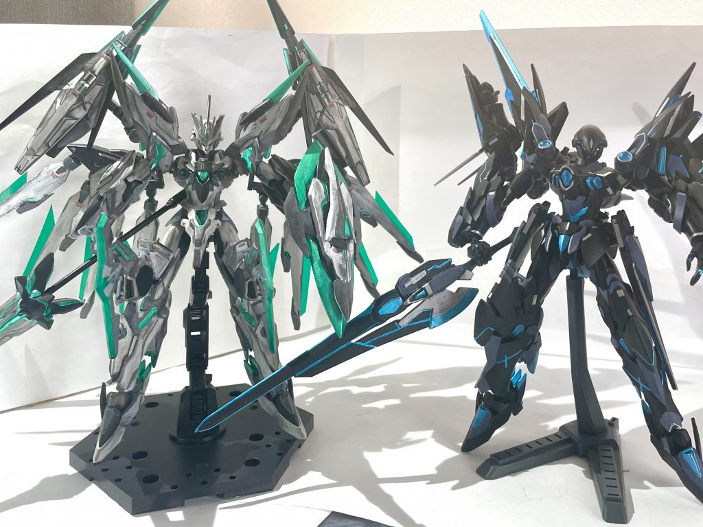 前回の作品ギラーガ・インヴェルノ(https://gumpla.jp/hg/895619)との比較...今回ごつすぎん?