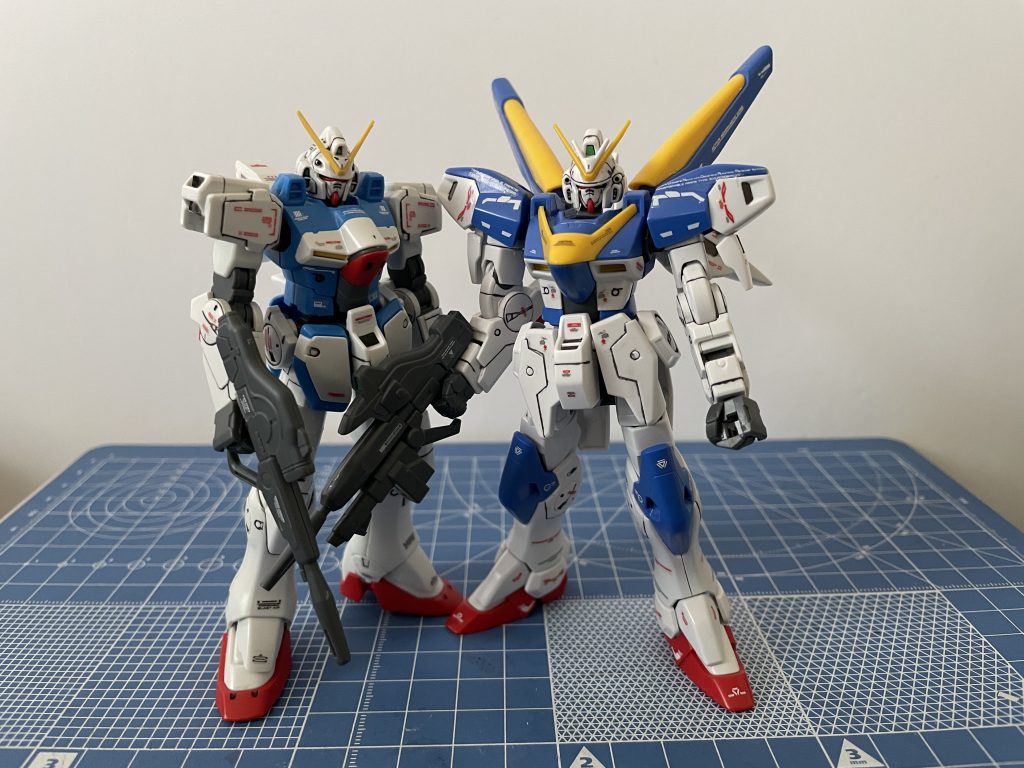 HGUC LM314V21 V2ガンダム ブイツーガンダム ヴィクトリーツーガンダム–4枚目/制作者：朝倉千代子