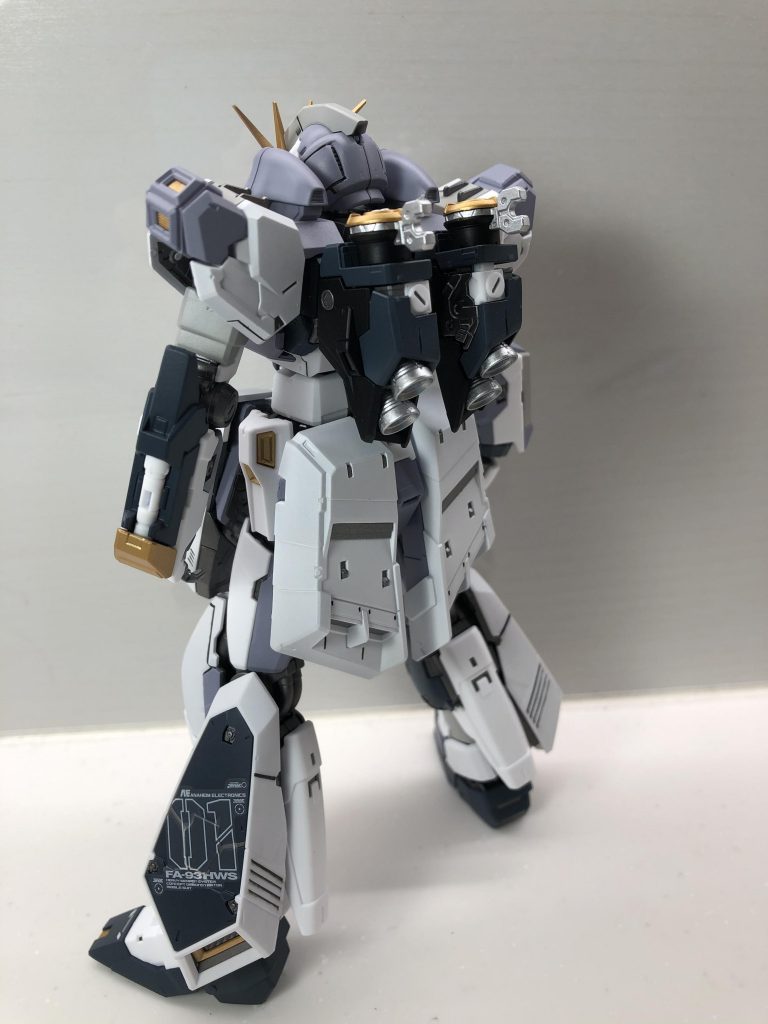 RG νガンダムH.W.S＋ダブルフィンファンネル–3枚目/制作者：maru