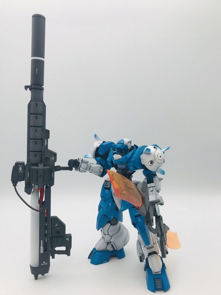 オリジナルの長尺武器を作ってみました。