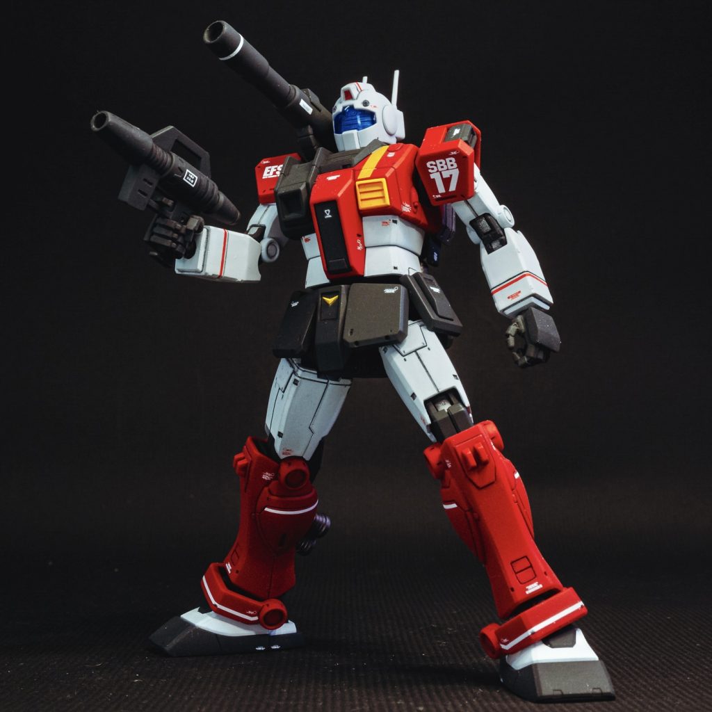 MSDシリーズは可動域も広いのでポージングも簡単に決まります。