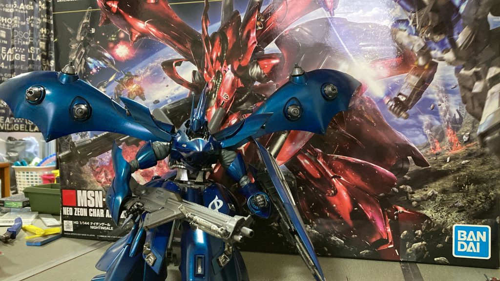 MSN-04II nightingale–2枚目/制作者：薩摩模型塗装工務店