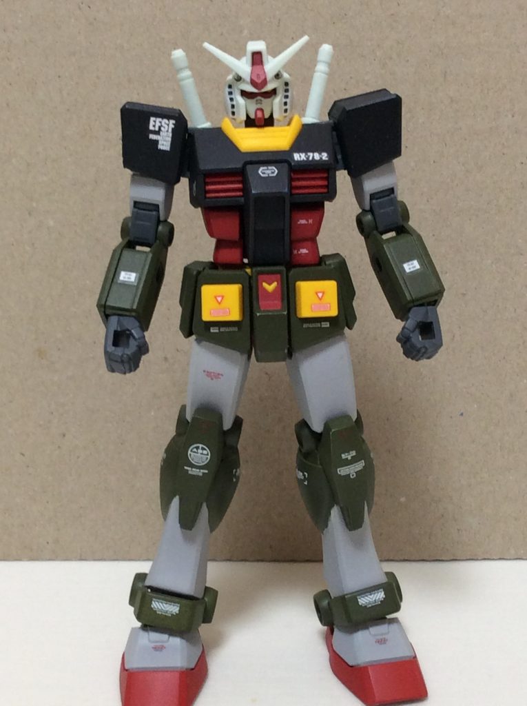 やっぱりEGガンダムは作りやすくて楽しいですね。