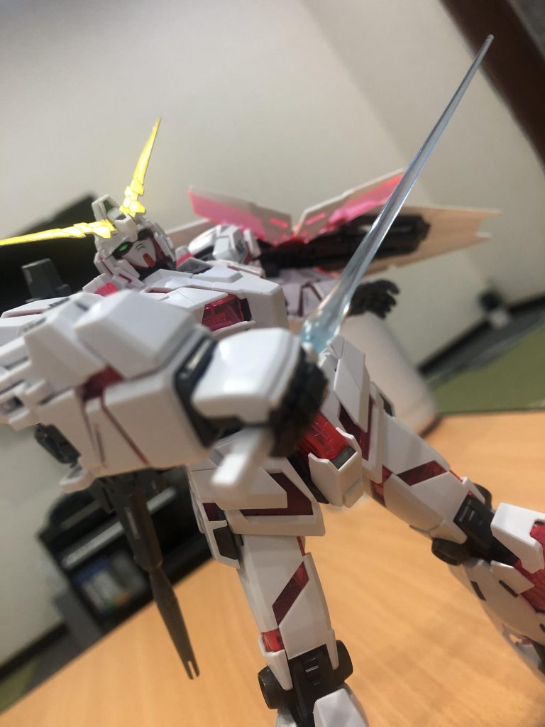ユニコーン（初めてのガンプラです）–2枚目/制作者：@DANBO00RU