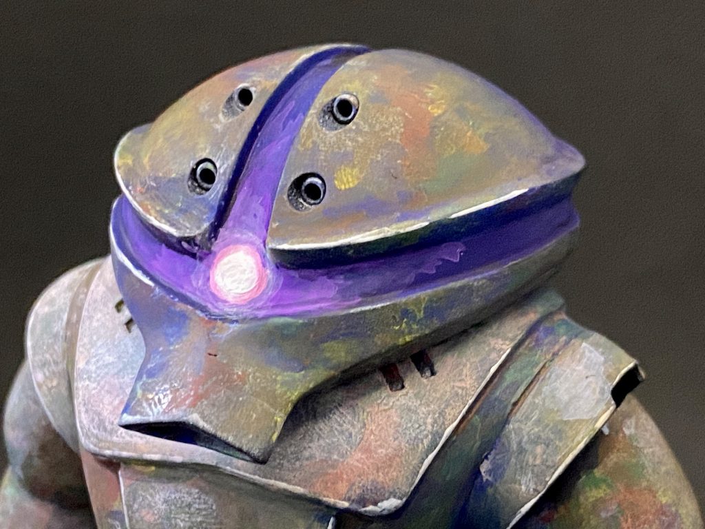 塗装はアクリルガッシュです。