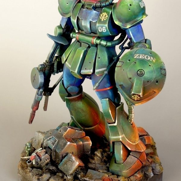 ゴッグシールド　MS-06AザクⅡ初期型