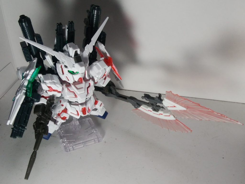 SDCSシリーズは色分けが優秀で部分塗装だけでもなかなか良い感じの見栄えになってましたね。最近作ってるシリーズは色々大変な事になってるのでこの頃がとても懐かしく感じます。
